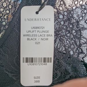2 NWT and 1 EUC black pushup bras in 38B